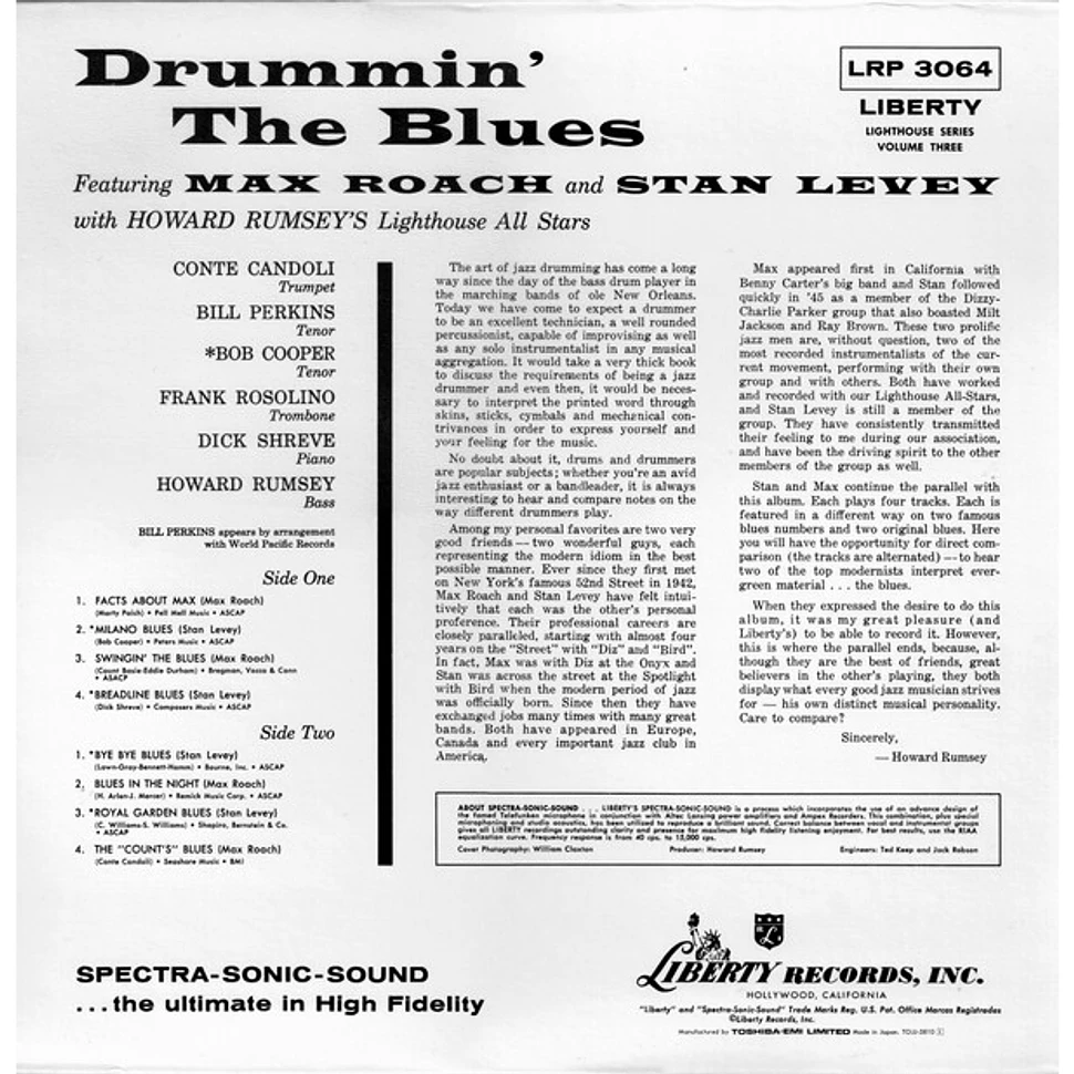 Max Roach And Stan Levey With Howard Rumsey's Lighthouse All-Stars - Drummin' The Blues