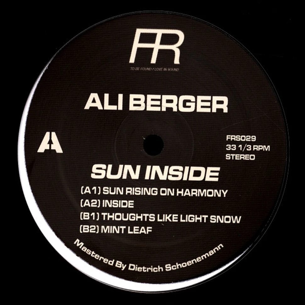 Ali Berger - Sun Inside