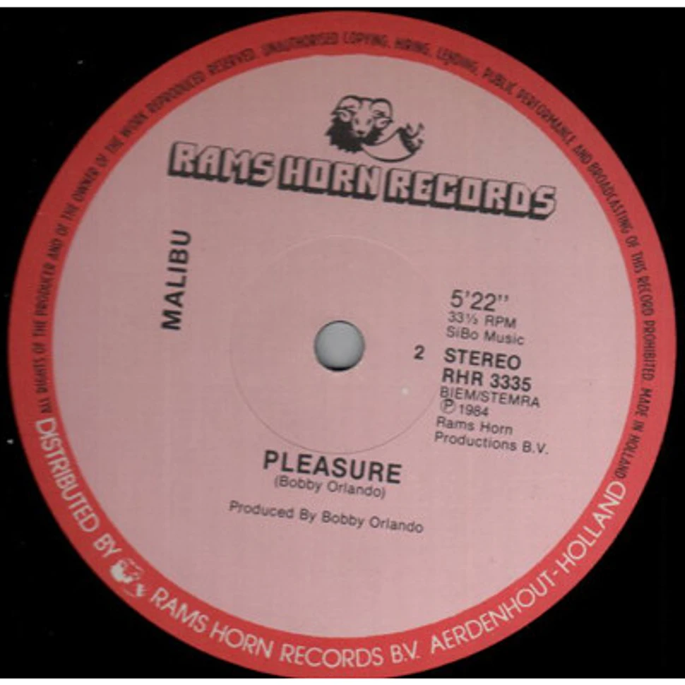 Hotline / Malibu - Ecstacy / Pleasure