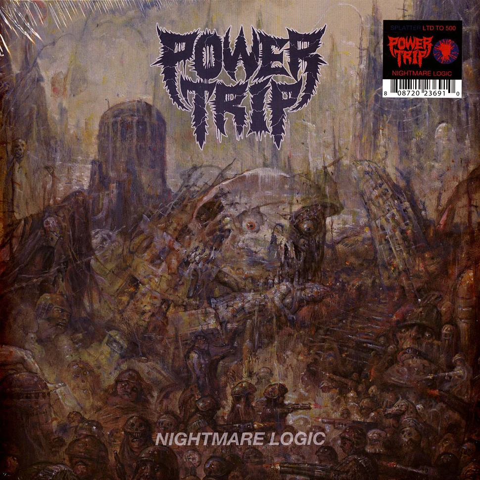 Power Trip - Nightmare Logic Purple & Red Splatter Vinyl Edition