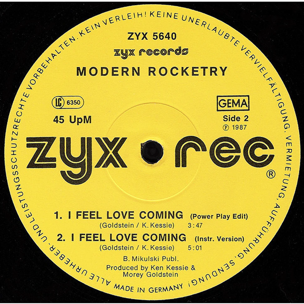 Modern Rocketry - I Feel Love Coming