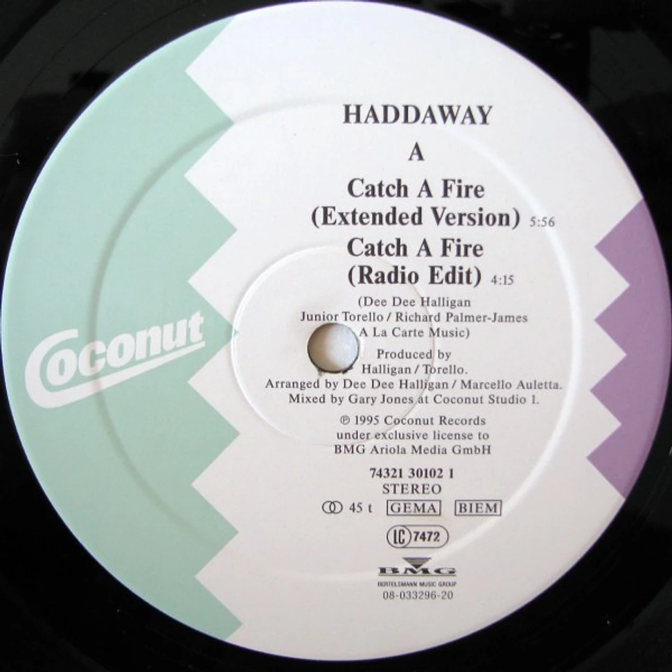 Haddaway - Catch A Fire