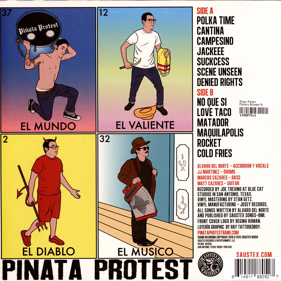 Pinata Protest - Plethora Reloaded Red Vinyl Edition