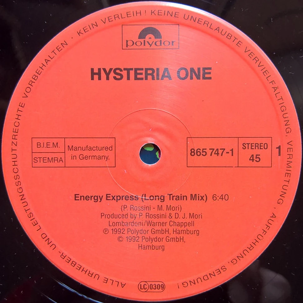 Hysteria - Energy Express