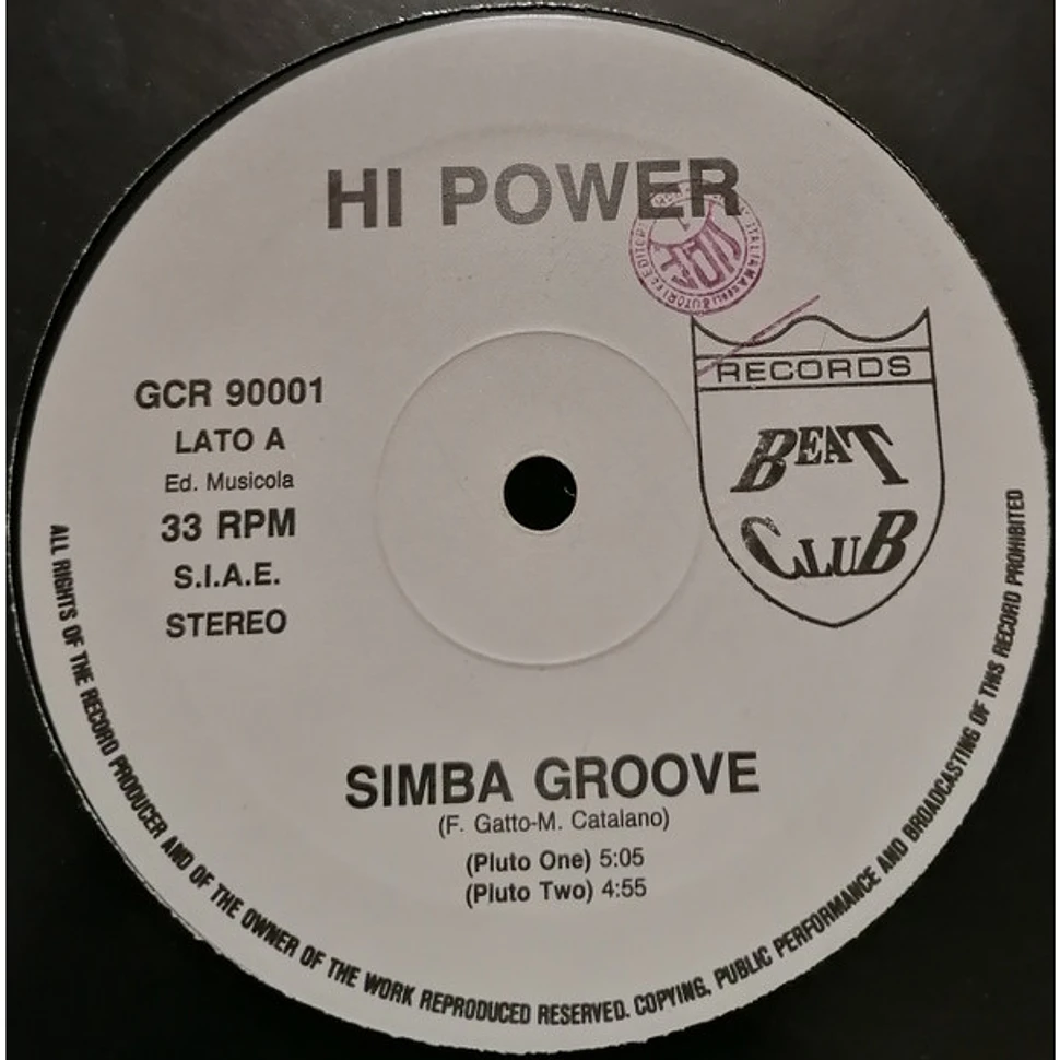 Hi Power - Simba Groove / Cult Of Snap