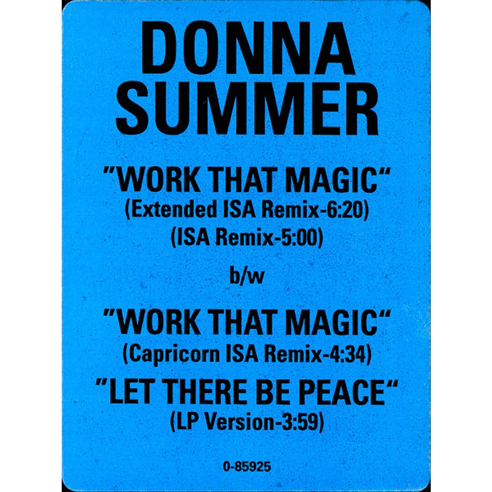 Donna Summer - Work That Magic