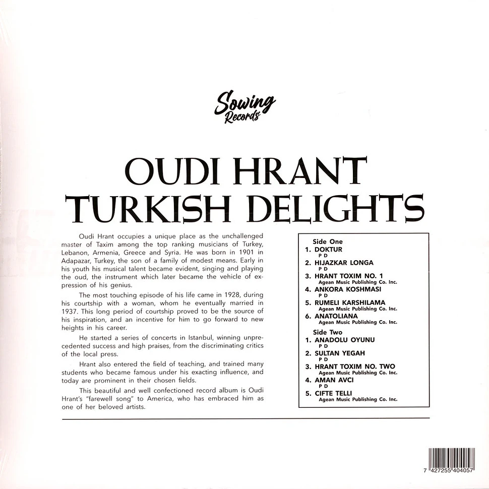 Oudi Hrant - Turkish Delight Clear Vinyl Edtion