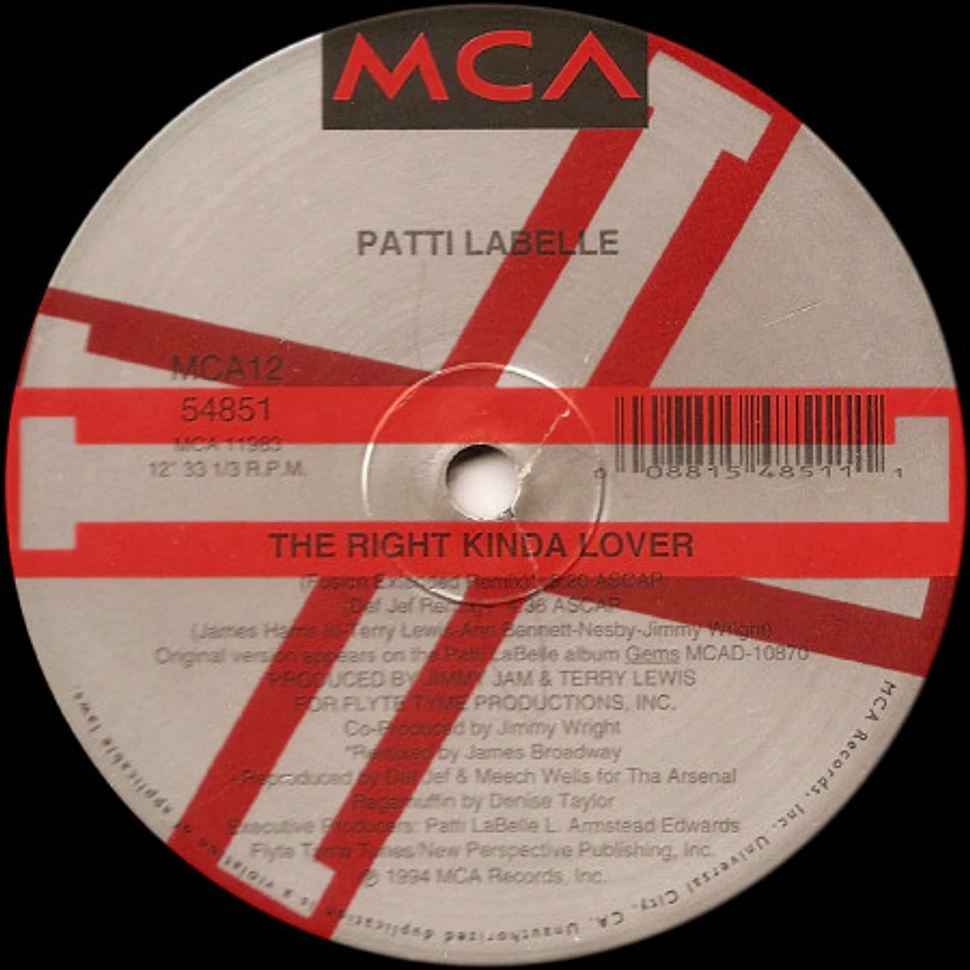 Patti LaBelle - The Right Kinda Lover