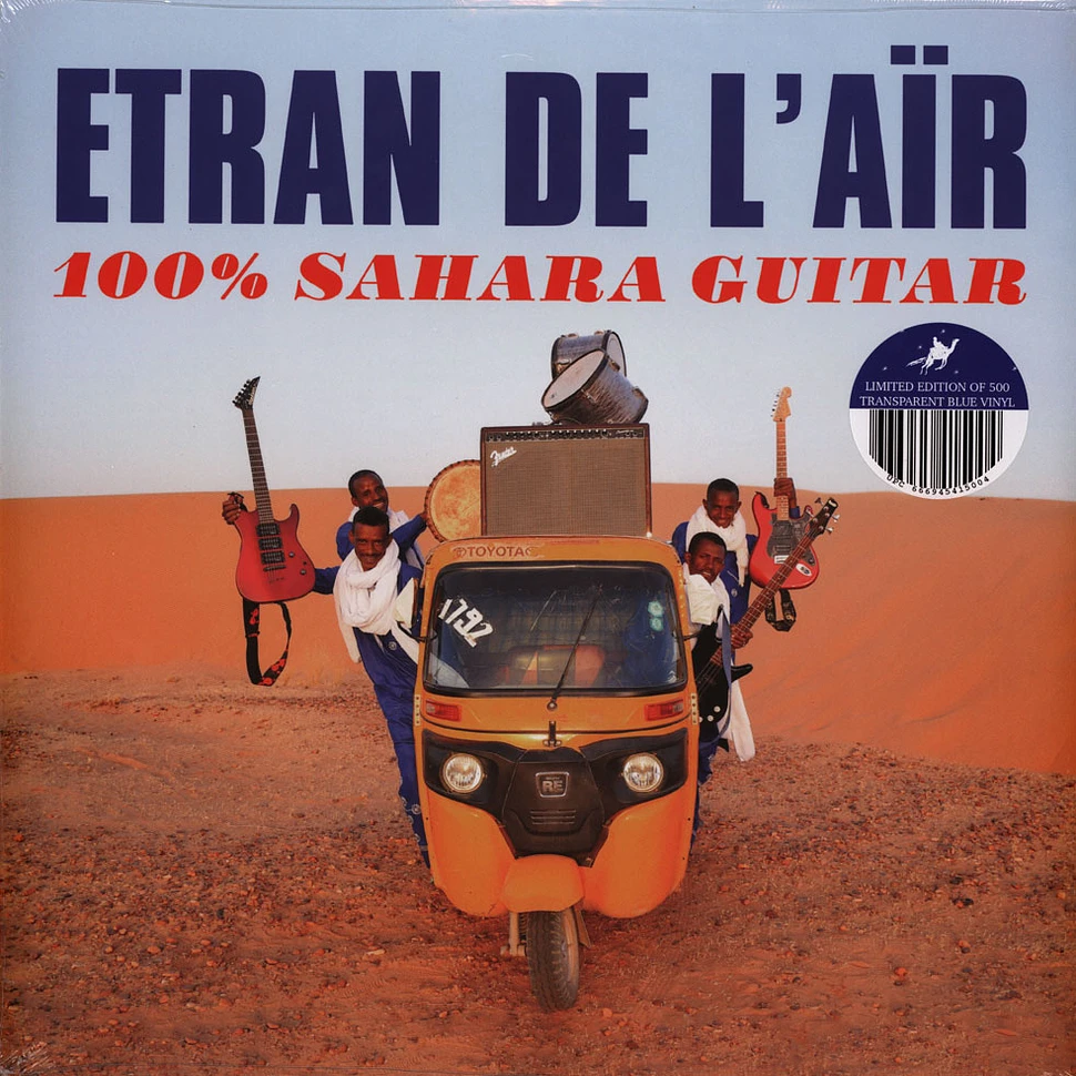 Etran De L'Air - 100% Sahara Guitar Transparent Blue Vinyl Edition