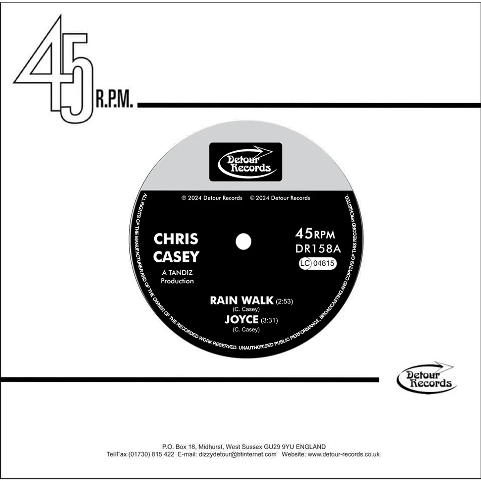 Chris Casey - Rain Walk EP