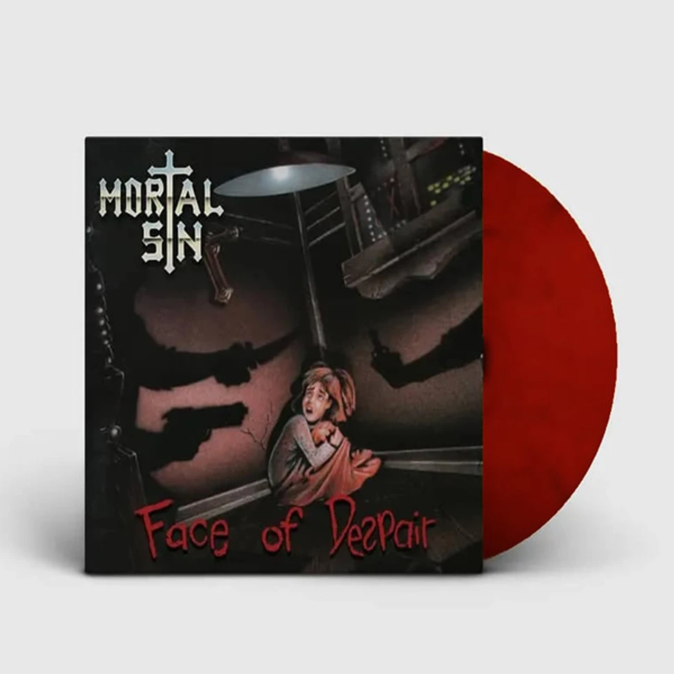 Mortal Sin - Face Of Despair Dark Red Vinyl Edition Edition