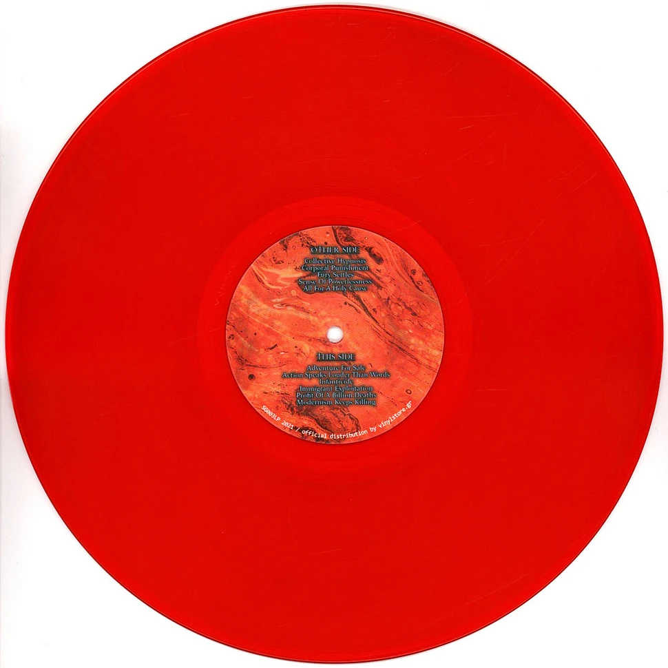 Crusher - Corporal Punishment Red Vinyl Edition