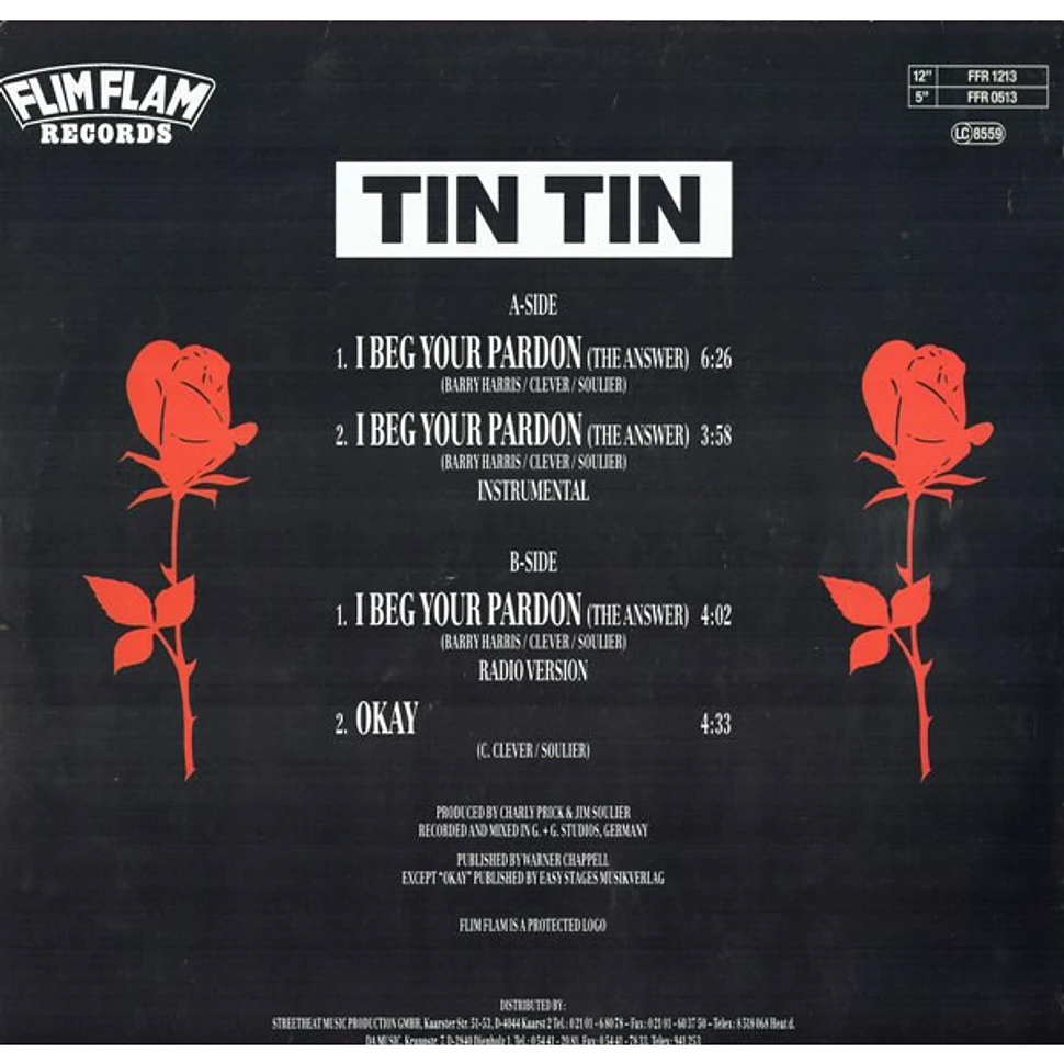 Tin Tin - I Beg Your Pardon (The Answer)