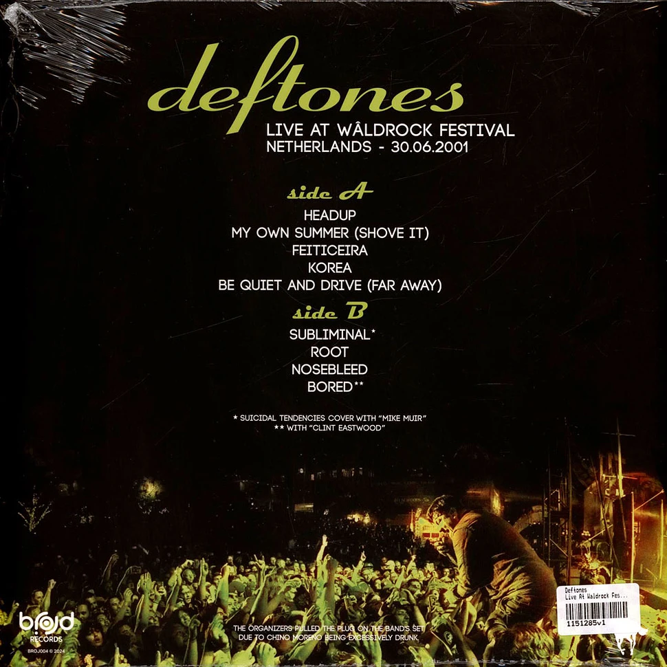 Deftones - Live At Waldrock Festival Netherlands 2001