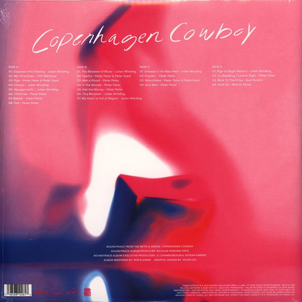 Cliff Martinez, Julan Winding, Peter Peter - OST Copenhagen Cowboy Neon Pink Vinyl Edition