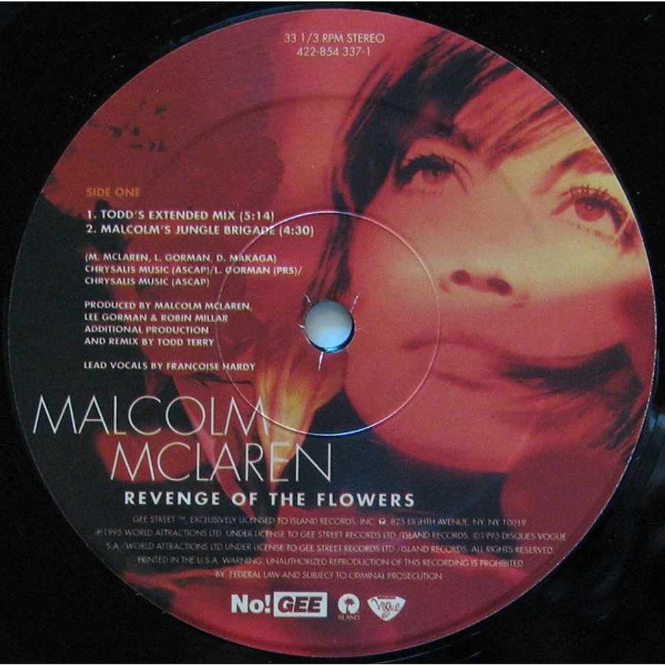 Malcolm McLaren With Françoise Hardy - Revenge Of The Flowers