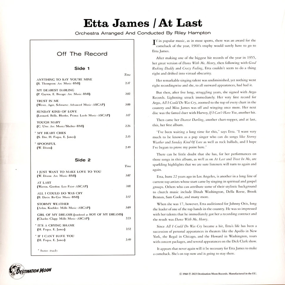 Etta James - At Last!