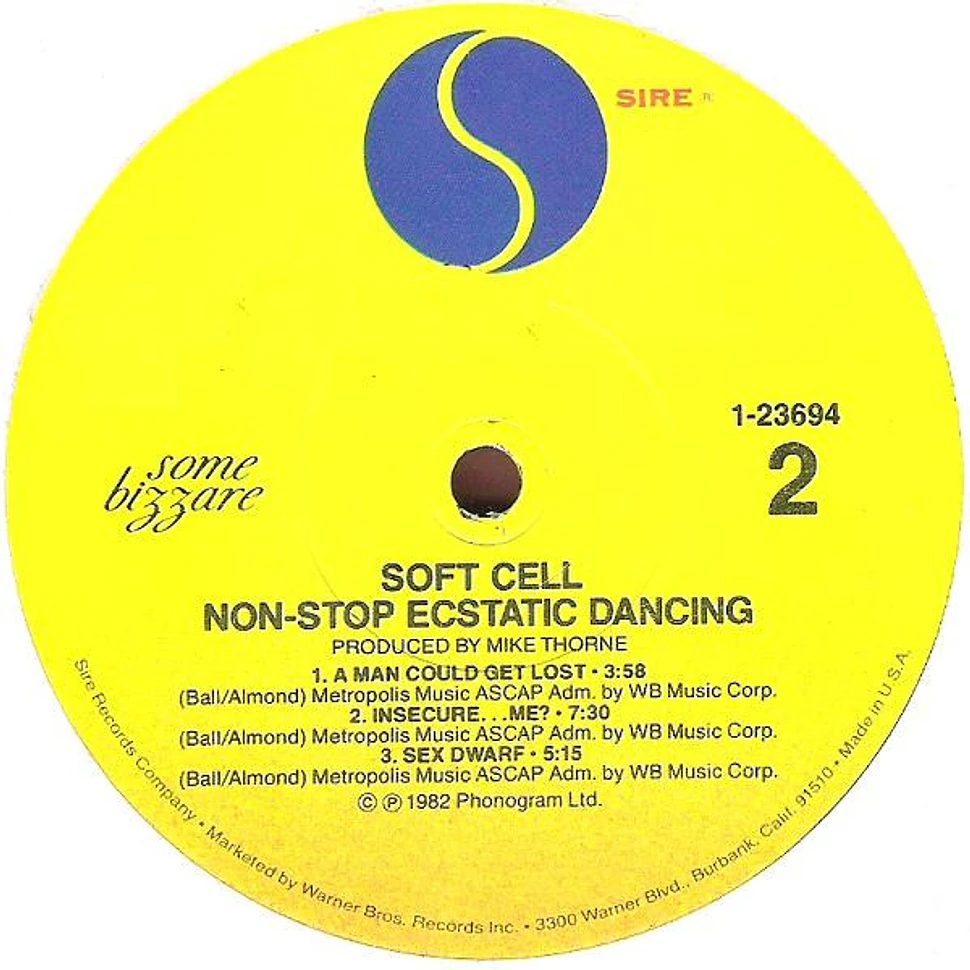 Soft Cell - Non-Stop Ecstatic Dancing