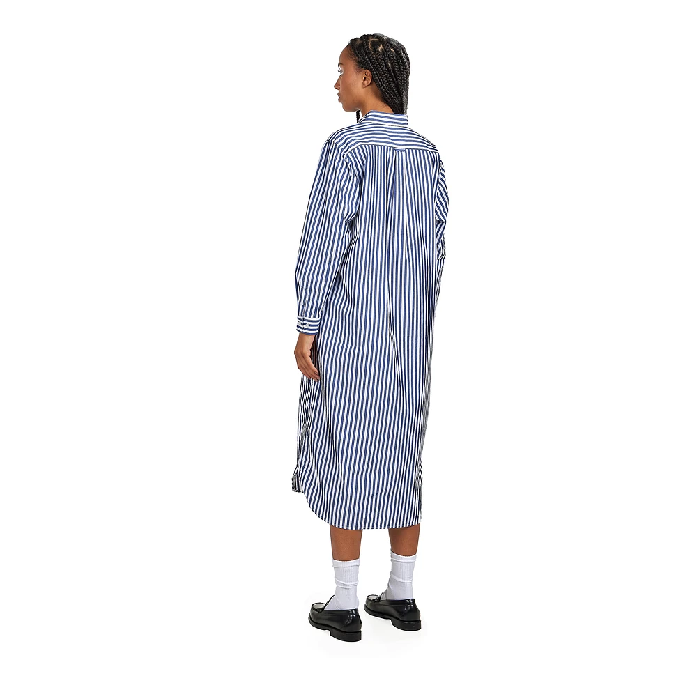 Beams Boy - Stripe Button Down Long sleeve Shirt Dress