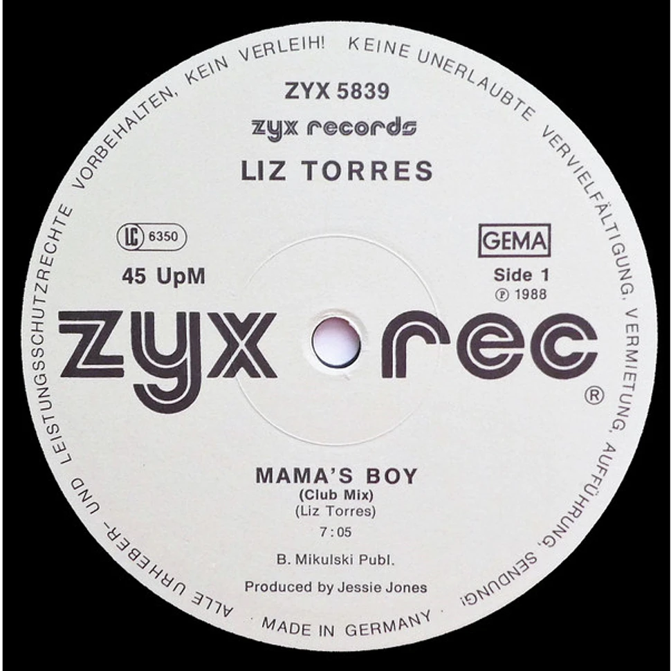 Liz Torres - Mama's Boy
