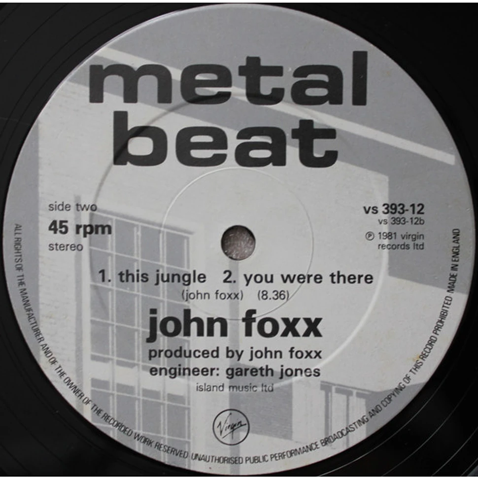 John Foxx - Europe After The Rain