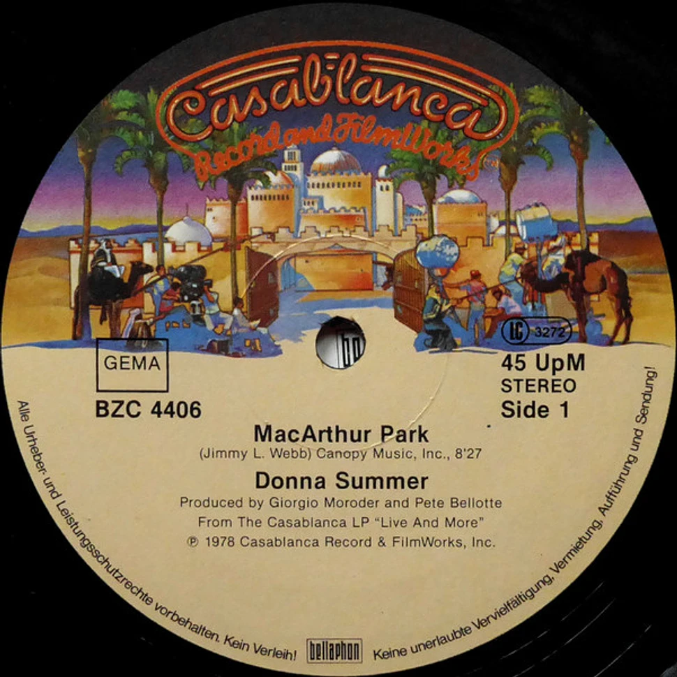 Donna Summer - MacArthur Park