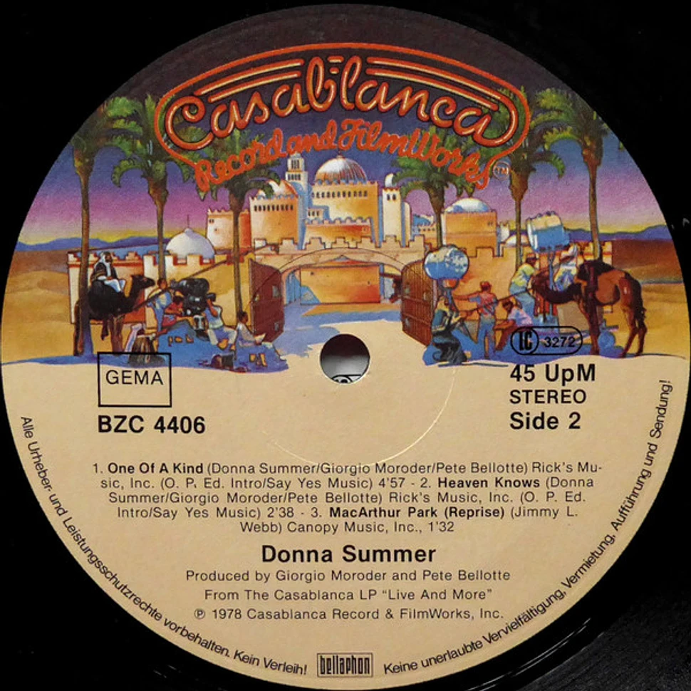 Donna Summer - MacArthur Park