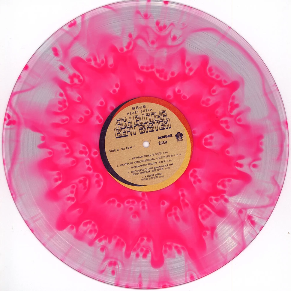 Ach Buddha Beat System - Heart Sutra Pink Vinyl Edition