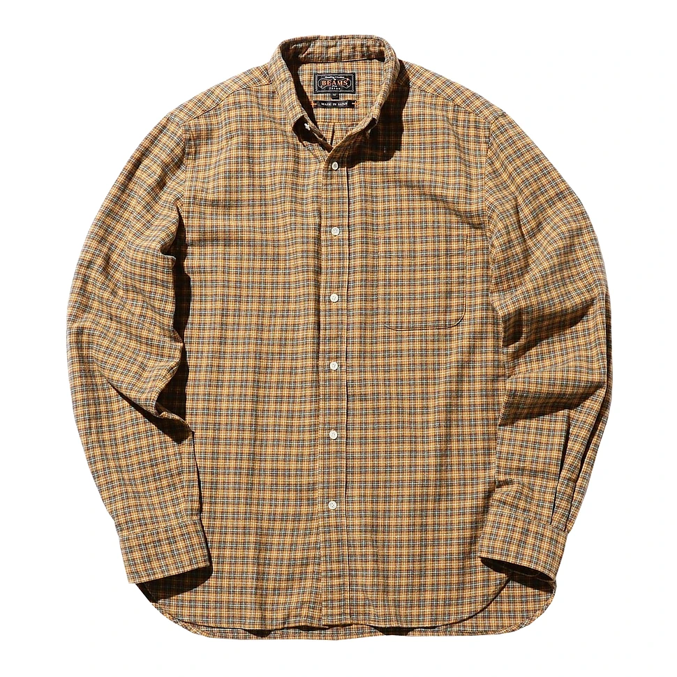 Beams Plus - B.D. Mini Plaid Flannel