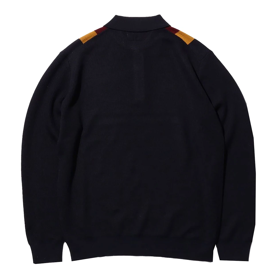 Beams Plus - Knit Polo Stripe