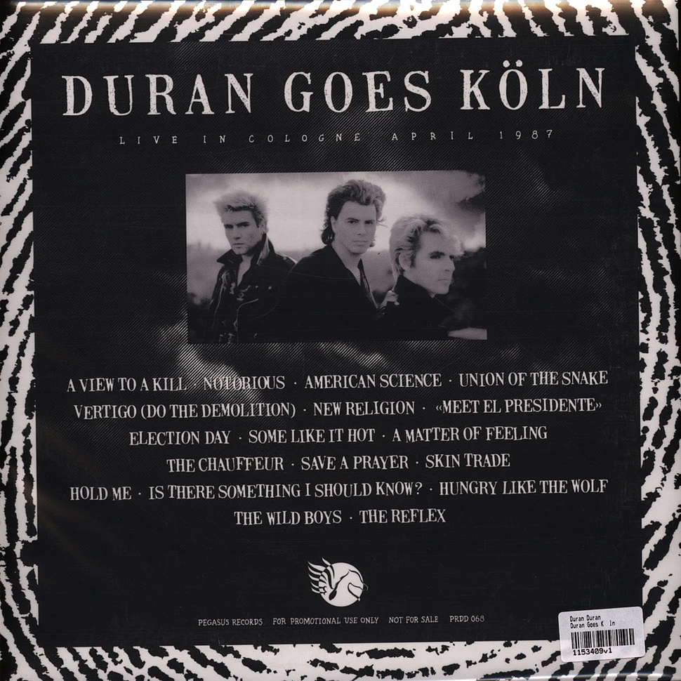 Duran Duran - Duran Goes Köln