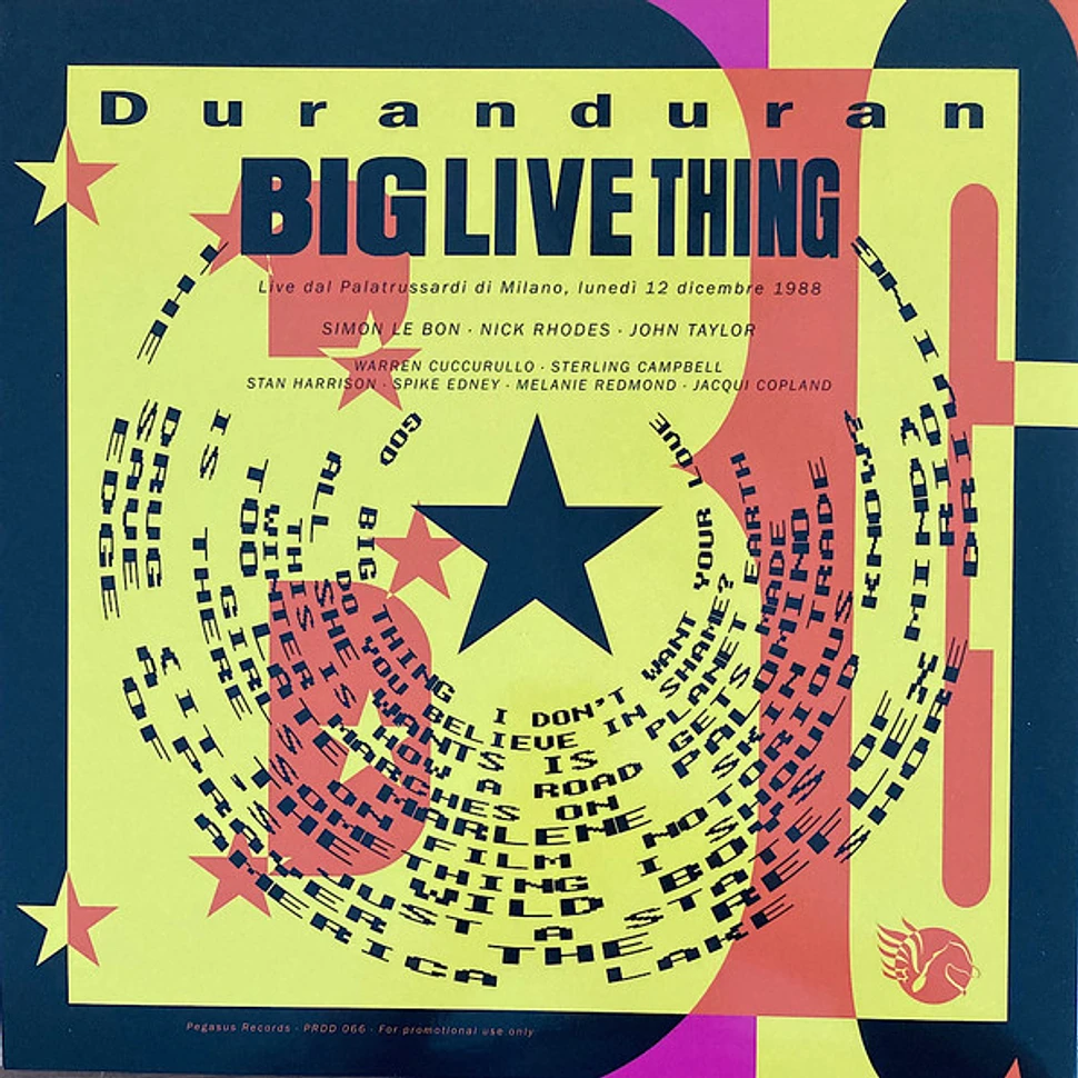 Duran Duran - Big Live Thing