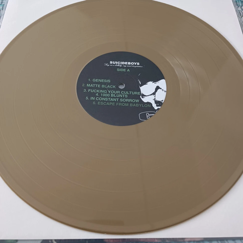 UICIDEBOY$ SIGNED SING ME A LULLABY VINYL RECORD RUBY G59