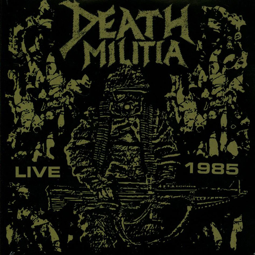 Death Militia - Onslaught Of Death: Demo & Live 1985 Black Vinyl Edition