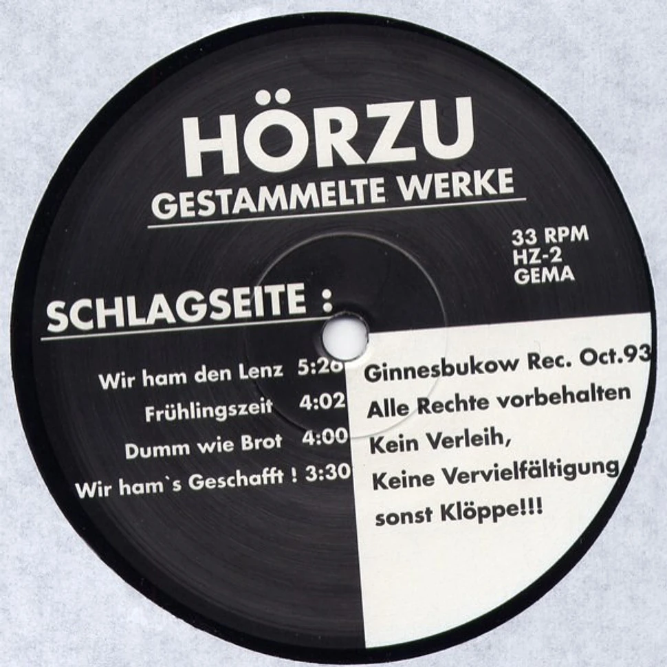 Hörzu - Gestammelte Werke