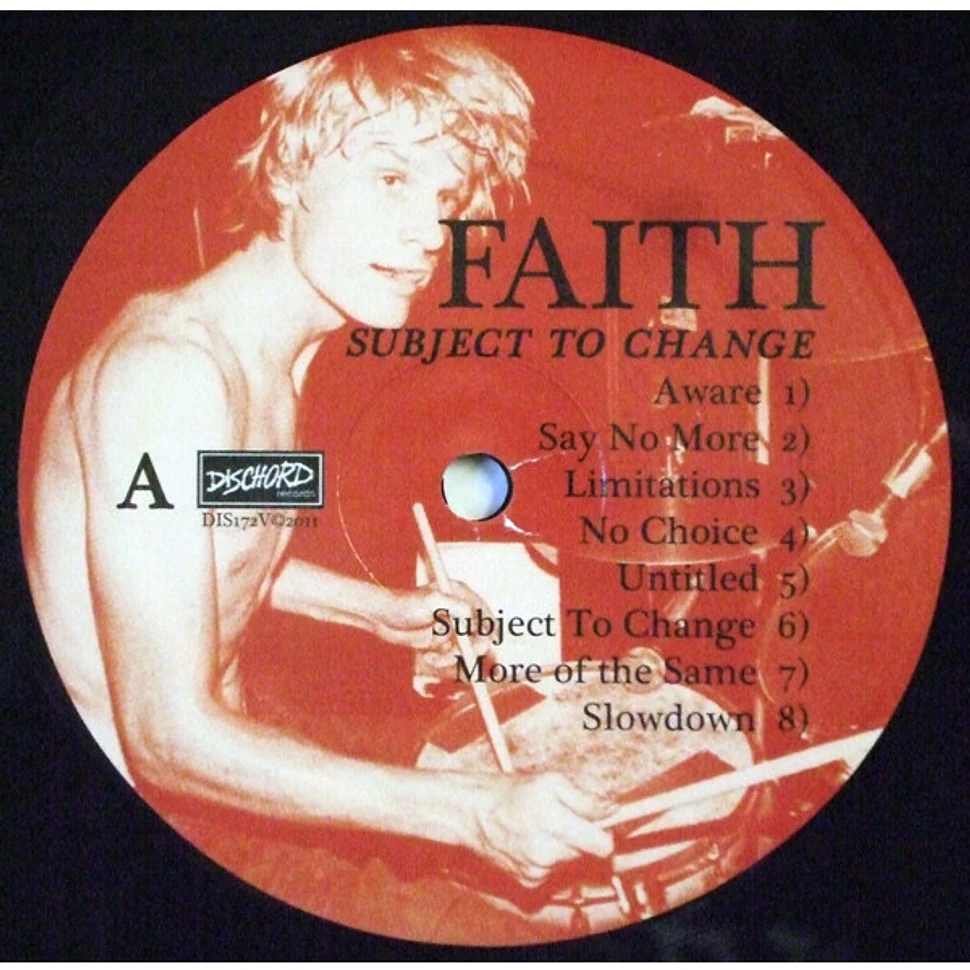 Faith - Subject To Change Plus First Demo