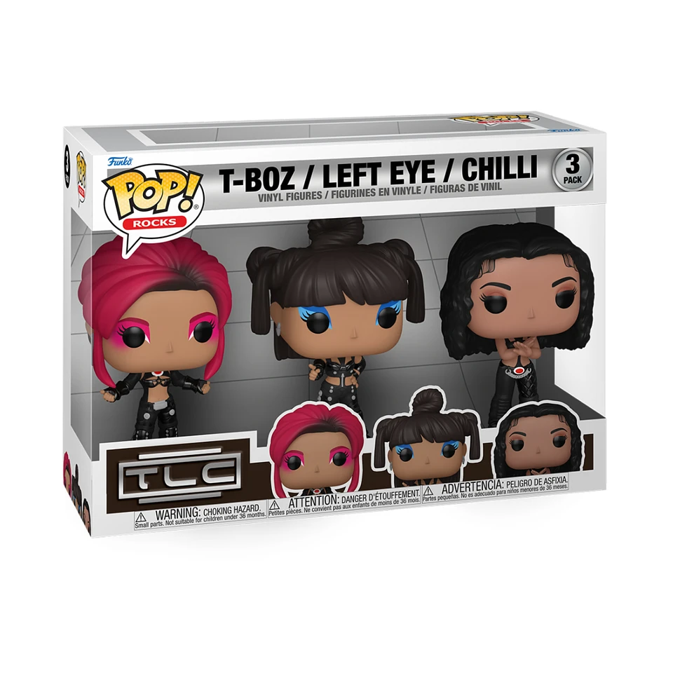 Funko - POP Rocks: TLC - Scrubs 3 Pack