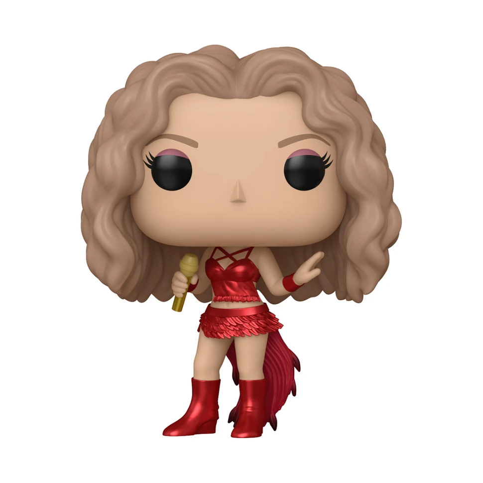 Funko - POP Rocks: Shakira (Super Bowl) (Metallic)