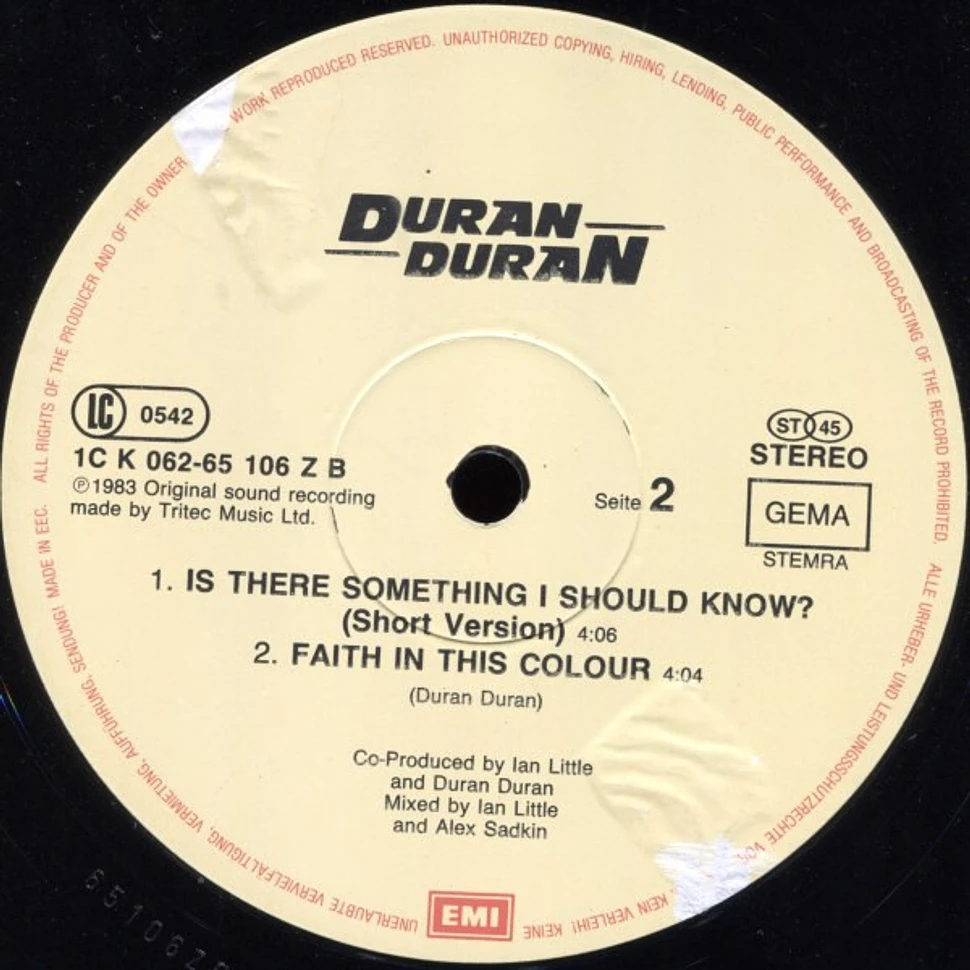 Duran Duran - Is There Something I Should Know? (Monster Mix)