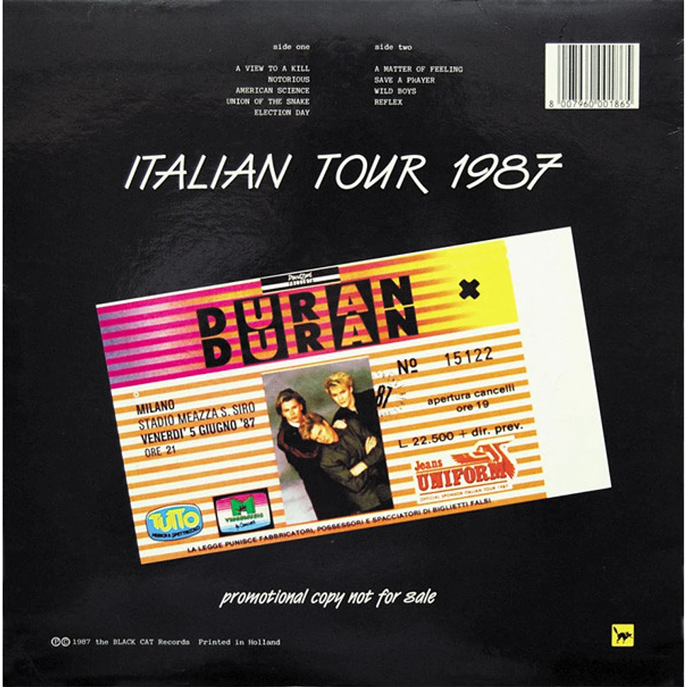 Duran Duran - Live (Italian Tour 1987)