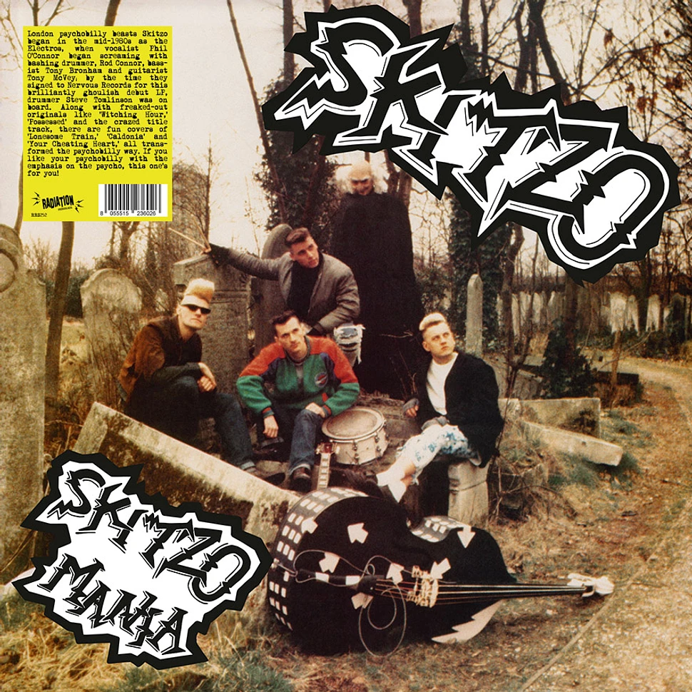 Skitzo - Skitzo Mania Black Vinyl Edition