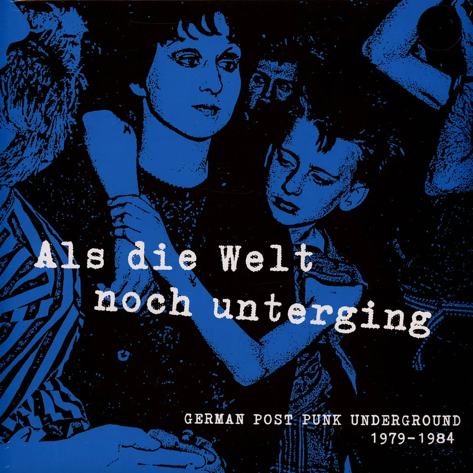 V.A. - Als Die Welt Noch Unterging (German Post Punk Underground 1979-1984) HHV Exclusive Clear Vinyl Edition