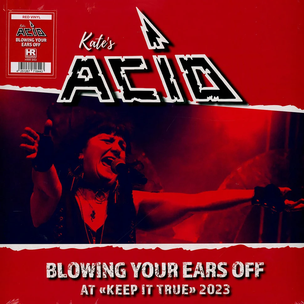 Kate's Acid - Blowing Your Ears Off Red Vinyl Edition