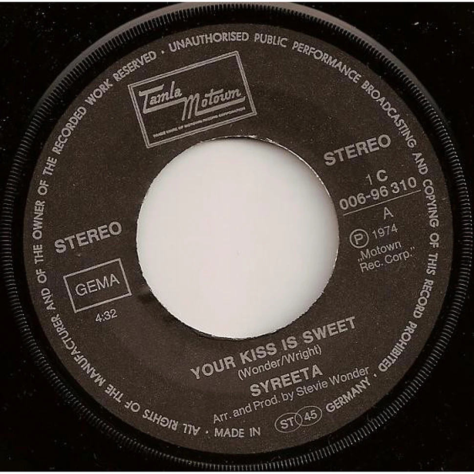 Syreeta - Your Kiss Is Sweet