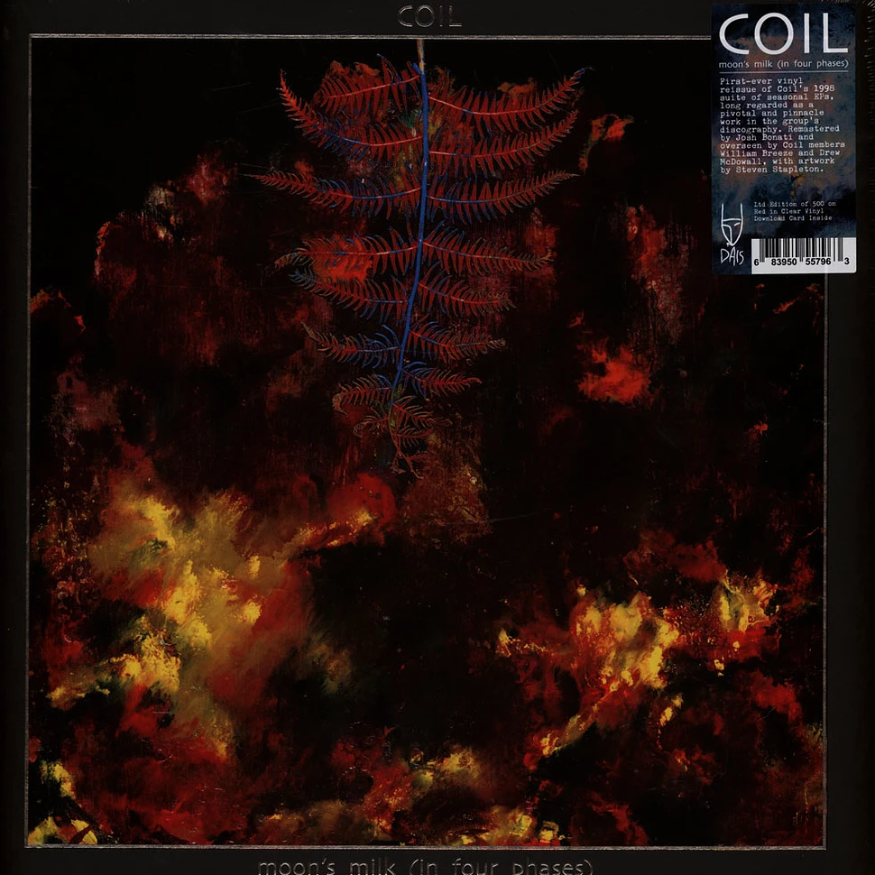 Coil - Moon's Milk (In Four Phases) Red In Clear Vinyl Edition