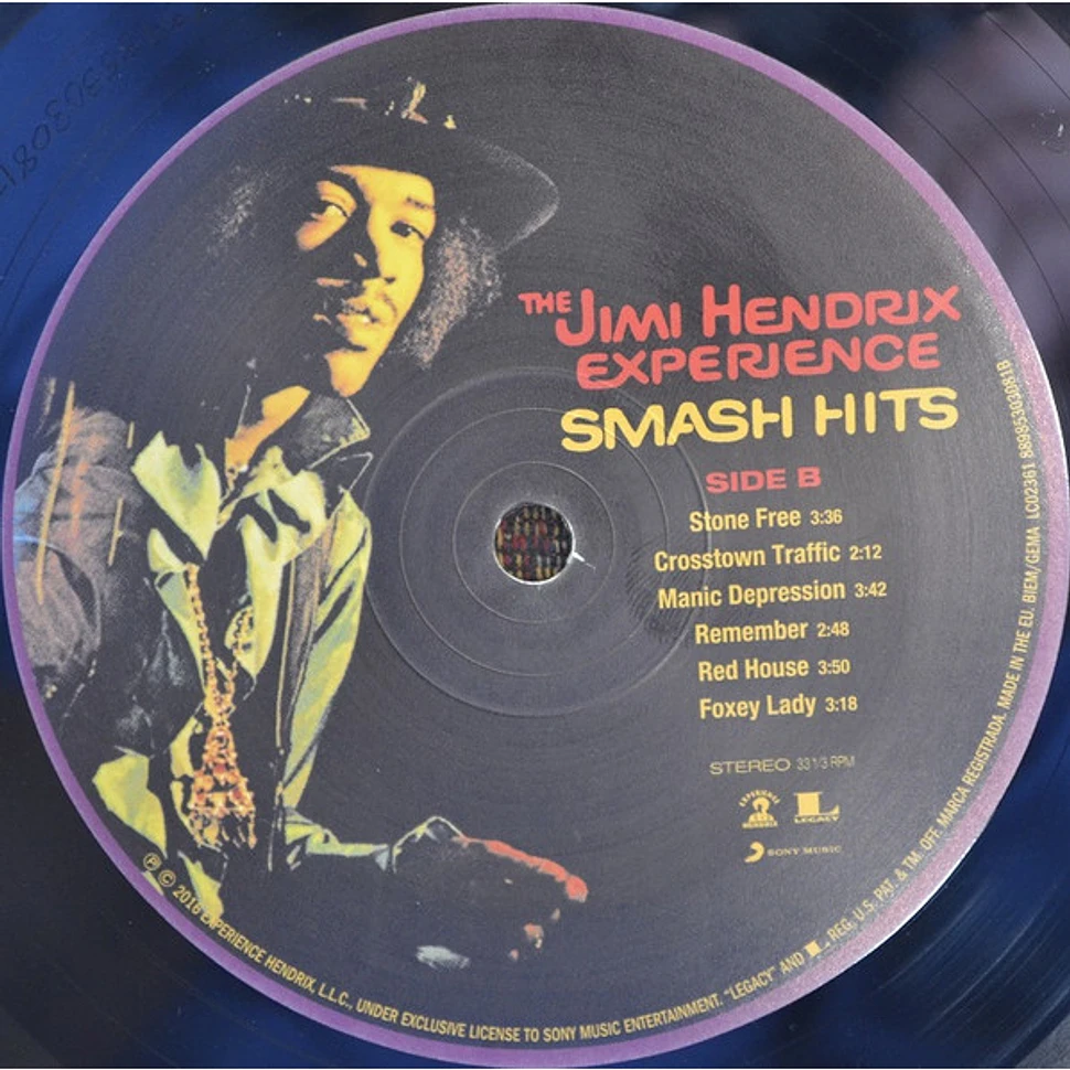 The Jimi Hendrix Experience - Smash Hits