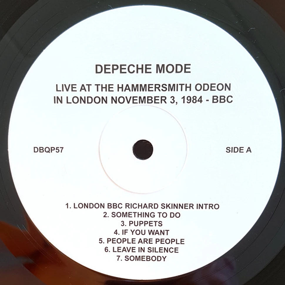 Depeche Mode - Live (Hammersmith Odeon London November 3, 1984)