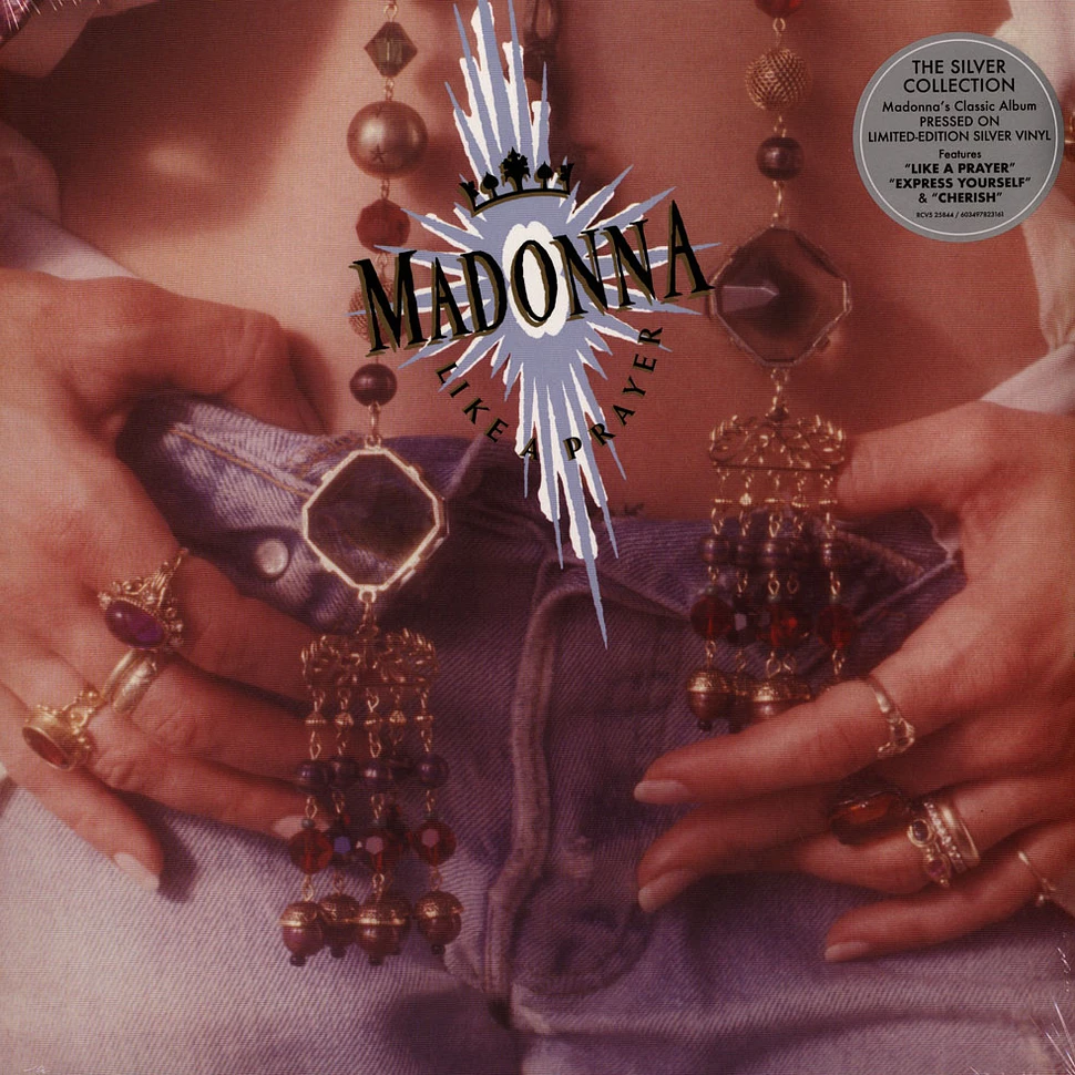 Madonna - Like A Prayer Silver Vinyl Edition