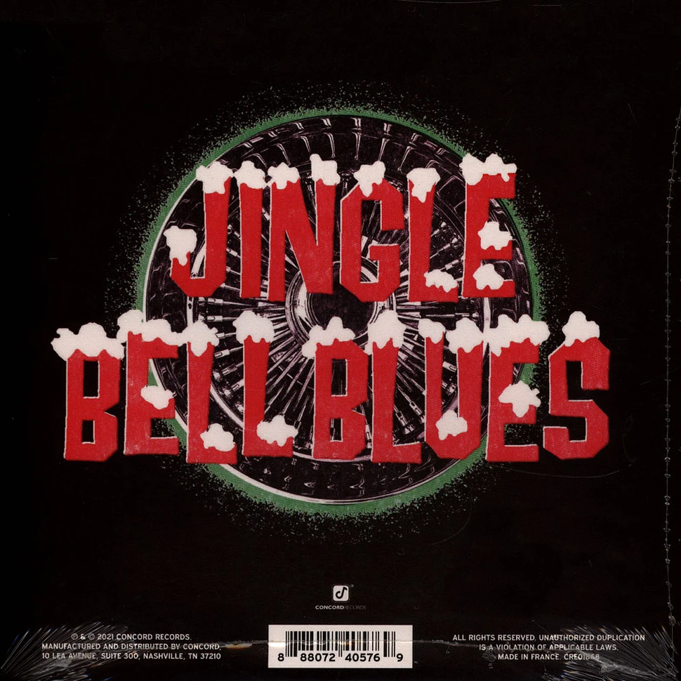 Billy F Gibbons - Jingle Bell Blues Translucent Red Vinyl Editoin