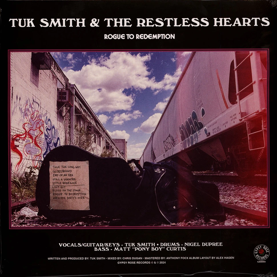 Tuk Smith & The Restless Hearts - Rogue To Redemption Purple Vinyl Edition